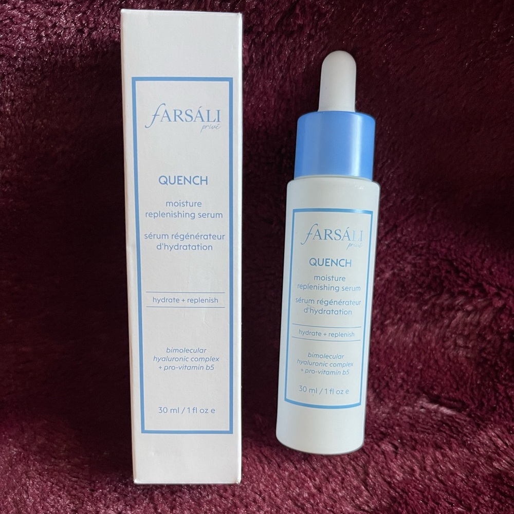 Farsali quench replenishing moisture serum